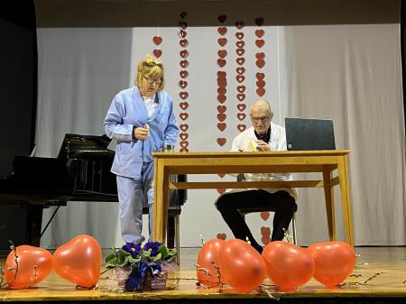 Skeč Bolnica na griču